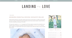 Desktop Screenshot of landingonlove.com